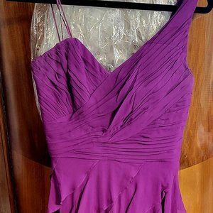 Fuschia Badgley Mischka gown